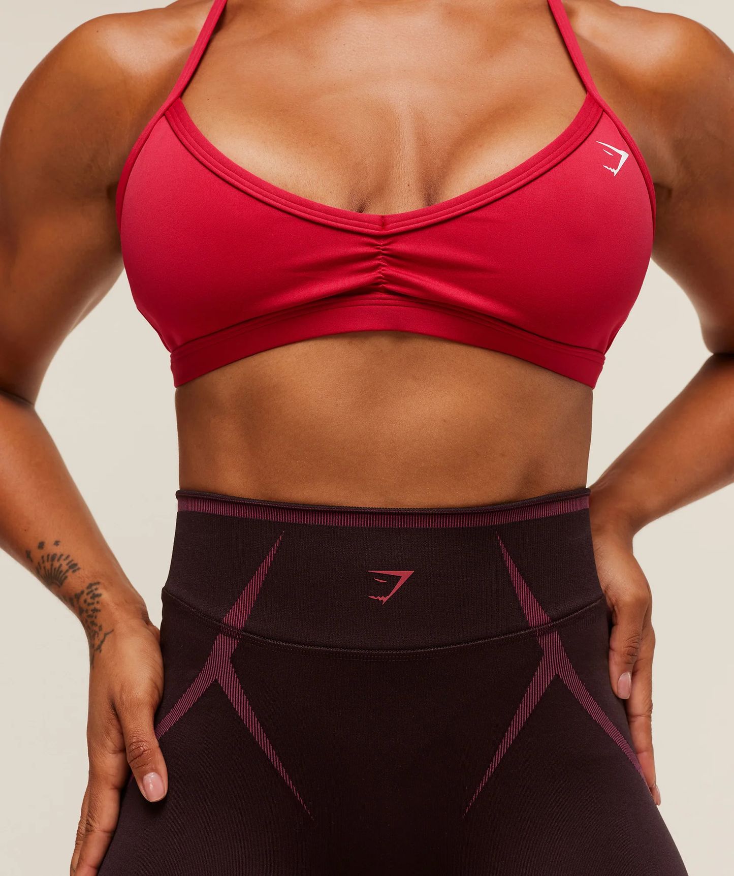 Apex Lift Seamless Leggings - Cherry Purple/Build Pink