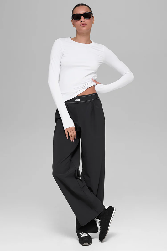 Alosoft Finesse Long Sleeve - White