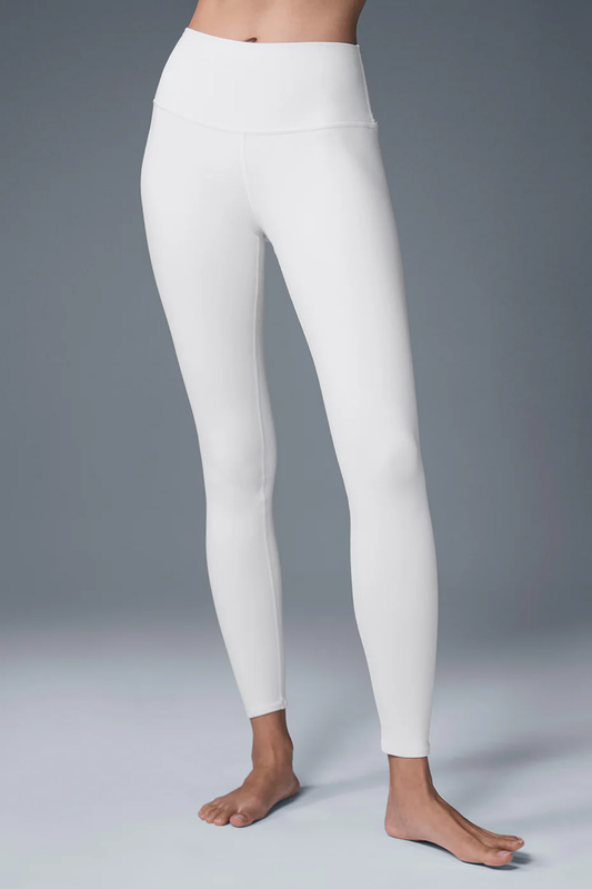 7/8 High-Airlift Legging - White