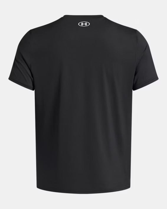 HeatGear® Fitted Men's Short Sleeve - Black/White