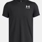 HeatGear® Fitted Men's Short Sleeve - Black/White