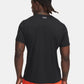HeatGear® Fitted Men's Short Sleeve - Black/White