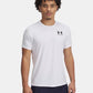 HeatGear® Fitted Men's Short Sleeve - White / Black