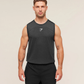 Lightweight Seamless Tank - Black/Silhouette Grey