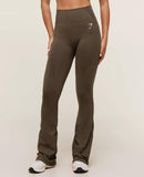 Vital Soft Flared Leggings - Espresso Marl