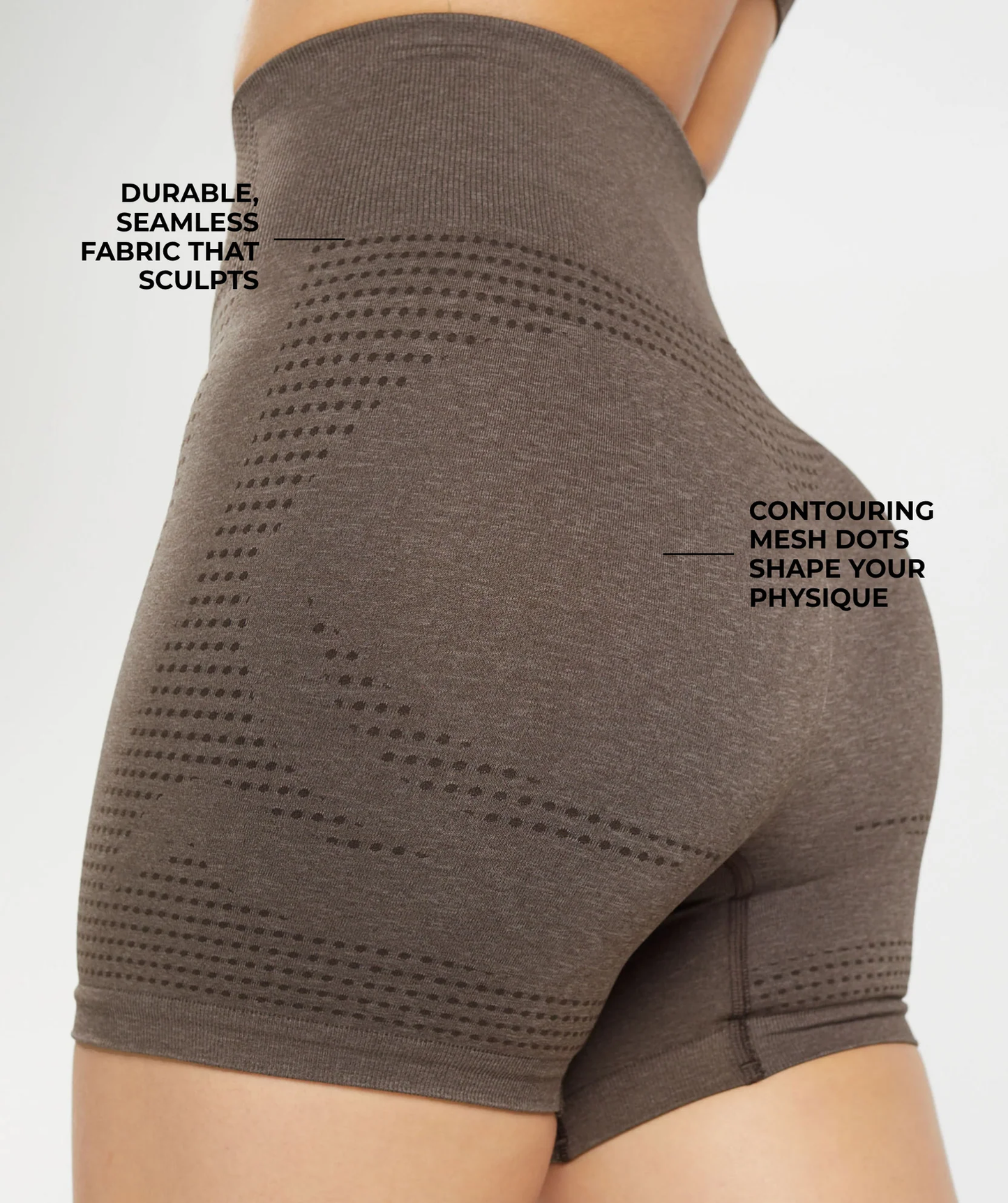 Vital Shorts - Penny Brown / Marl