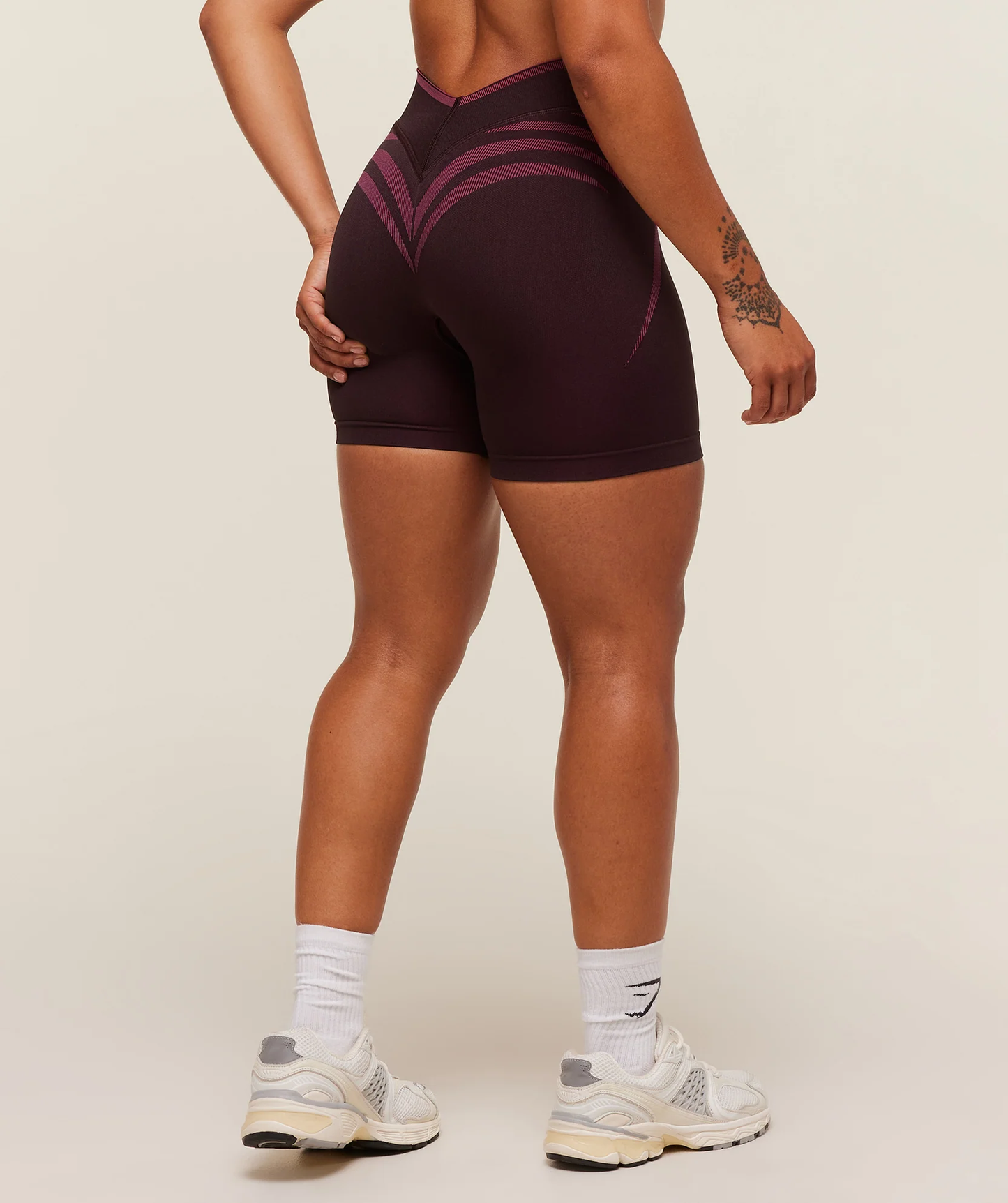 Apex Lift Seamless shorts - Cherry Purple/Build Pink