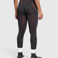 Apex Lift Seamless Leggings - Black/Carmine Red