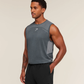 Lightweight Seamless Tank - Iron Blue/Dark Grey