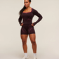 Apex Lift Seamless shorts - Cherry Purple/Build Pink