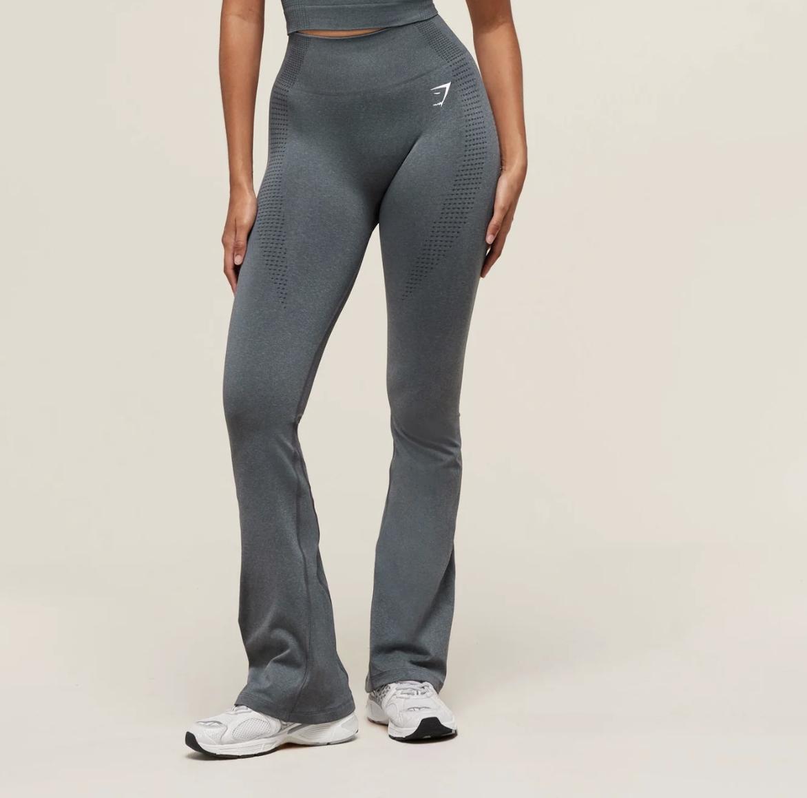 Vital Soft Flared Leggings - Strong Grey/Marl