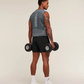 Lightweight Seamless Tank - Iron Blue/Dark Grey