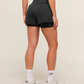 Vital 2 in 1 Running Shorts - Black Marl