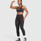 Apex Lift Seamless Leggings - Black/Carmine Red