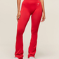 Vital Soft Flared Leggings - Velocity red