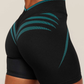 Apex Lift Seamless shorts - Black/Brand Blue