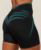 Apex Lift Seamless shorts - Black/Brand Blue