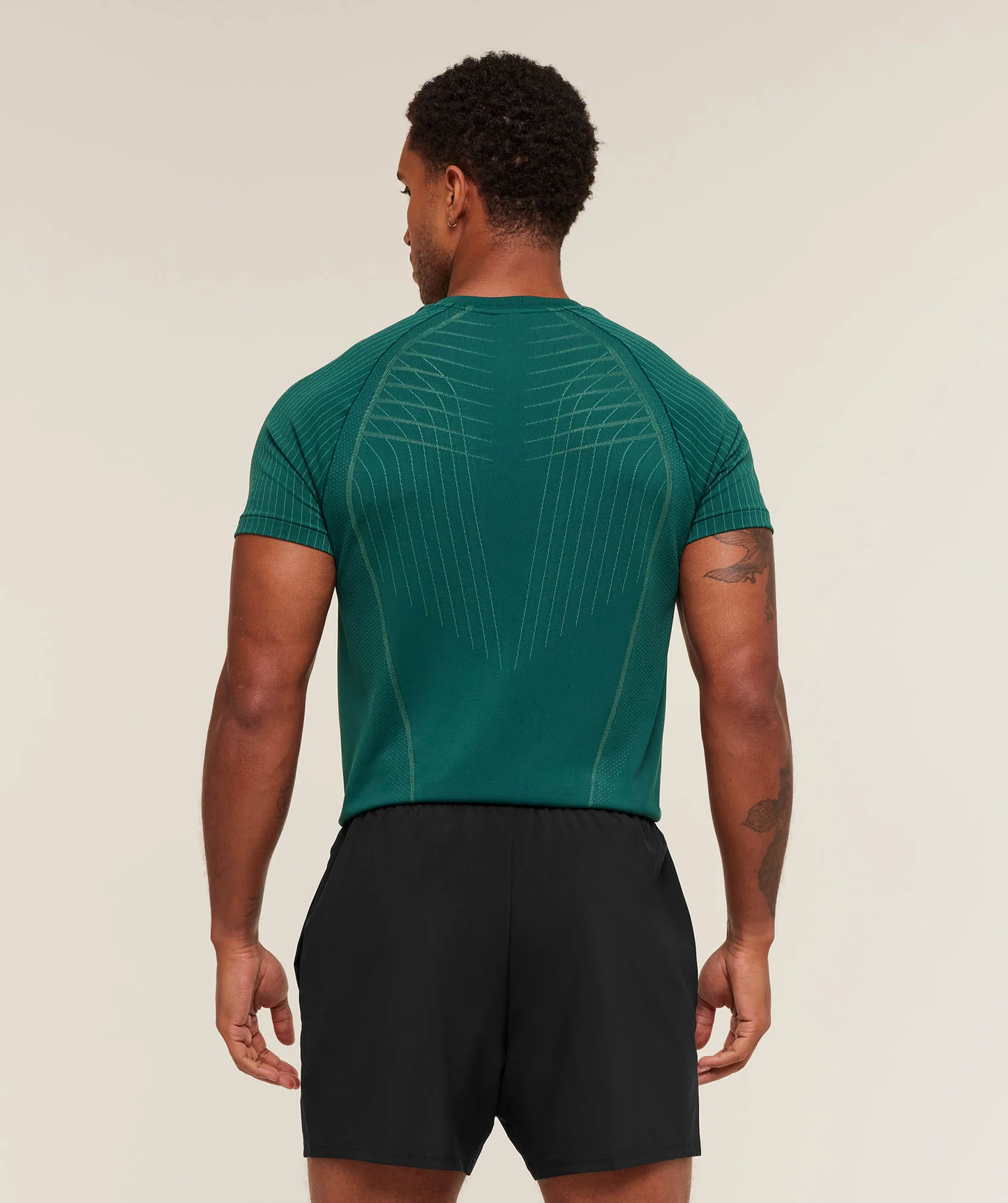 Apex Seamless T-Shirt - Weighted Teal/Muted Teal