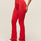 Vital Soft Flared Leggings - Velocity red