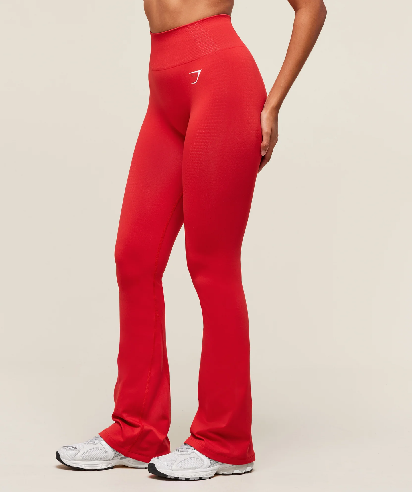 Vital Soft Flared Leggings - Velocity red
