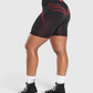 Apex Lift Seamless shorts - Black/Carmine Red