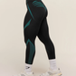 Apex Lift Seamless Leggings - Black/Brand Blue