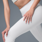 7/8 High-Airlift Legging - White