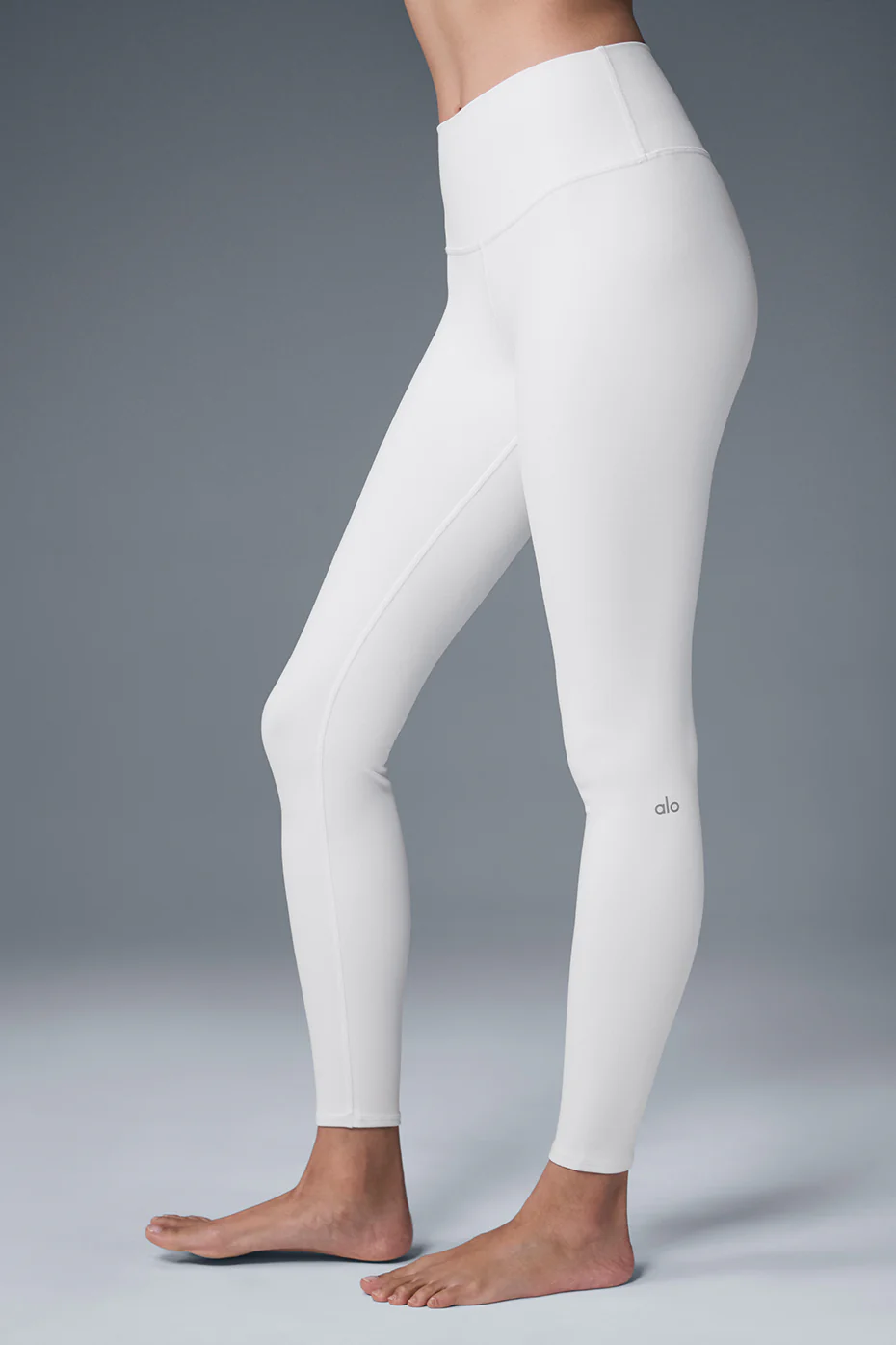 7/8 High-Airlift Legging - White