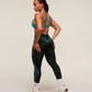 Apex Lift Seamless Leggings - Black/Brand Blue