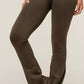 Vital Soft Flared Leggings - Espresso Marl