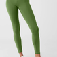 7/8 High-Airlift Legging - Olive Green