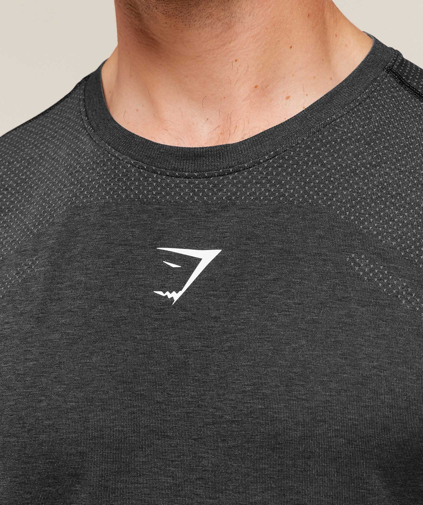 Lightweight Seamless Tank - Black/Silhouette Grey