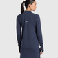 Vital Long Line Top - Heavy Blue Marl