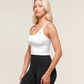 Training Cami Tank With Shelf - White